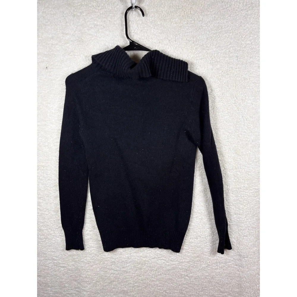 J. Crew Red Wool Cashmere LBlend‎ Shawl Neck Pullover Sweater Size Sx